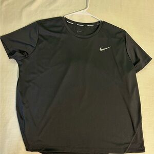 Nike Black Short Sleeve Tee Athletic Wear